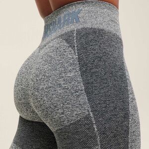 Gymshark Women's Charcoal and Light Gray Leggings